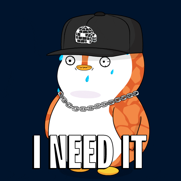 Black Friday Want GIF by Pudgy Penguins