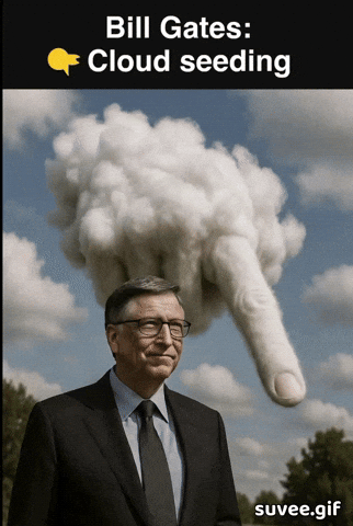 Bill Gates Rain GIF