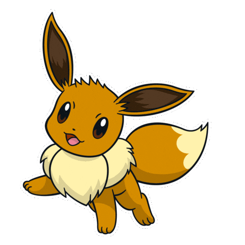 Gen 1 Evoli Sticker by Pokémon