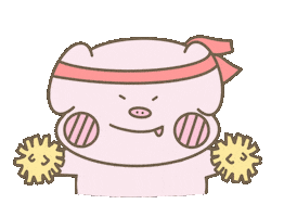 Cheerleading Celebrating Sticker