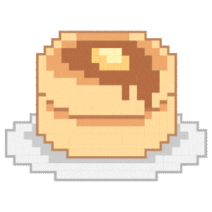 Dot Pancake Sticker by Cosmic Princess Kaguya! official