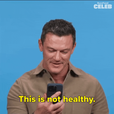 This Is Not Healthy Luke Evans GIF by BuzzFeed