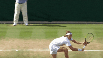 tennis dive GIF by Wimbledon