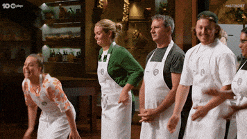Lets Go Running GIF by MasterChefAU