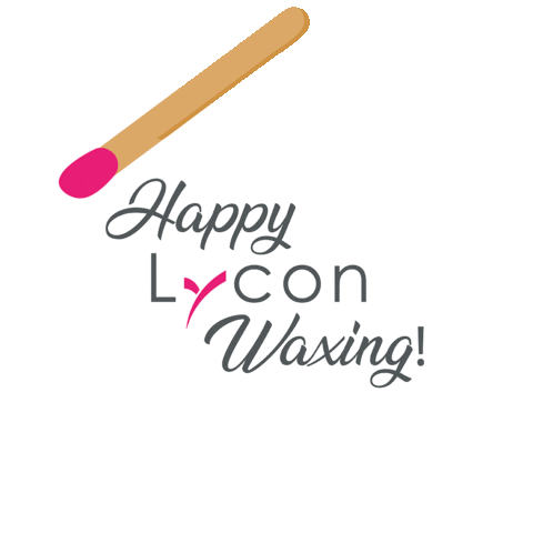 Wax Waxing Sticker by LYCON Cosmetics