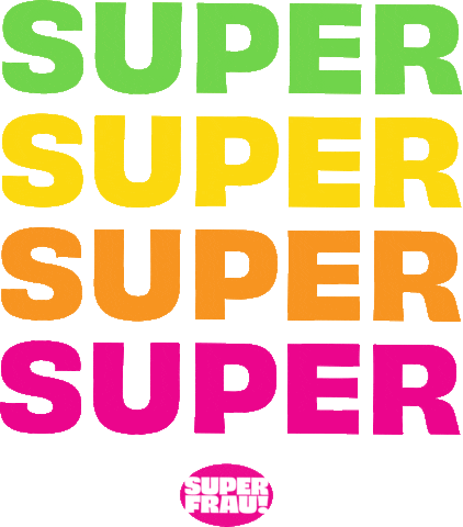 Superfrau Sticker
