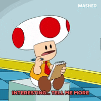Tell Me More Super Mario GIF by Mashed