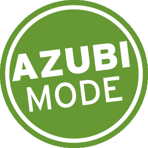 Azubi Sticker by WASGAU