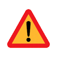 attention sign gif