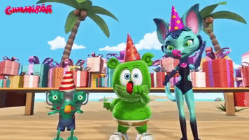 Birthday Cake Dancing GIF