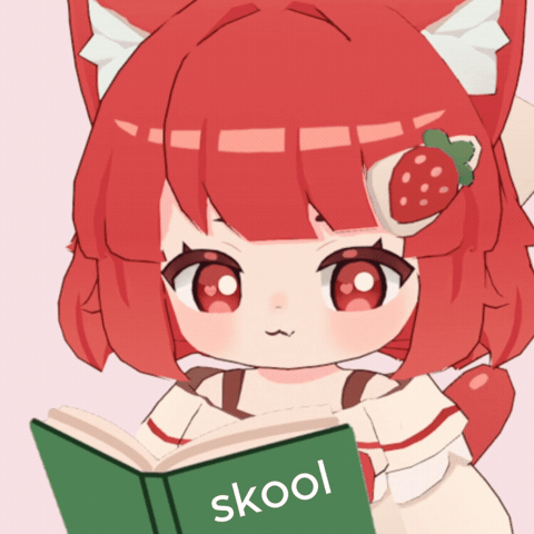 Cat Read GIF