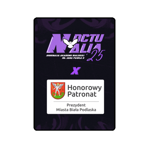 Noc Sticker by Uczelniana Rada Samorządu Studenckiego Akademii Bialskiej im. Jana Pawła II