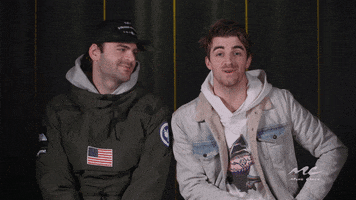 the chainsmokers finger guns GIF by Music Choice