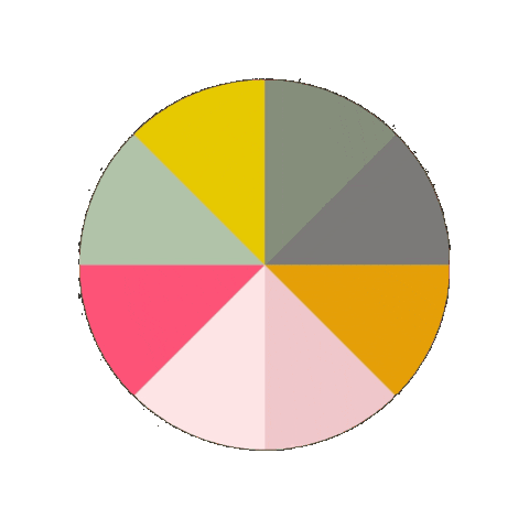 Kleurencirkel Sticker by Viltbloemist