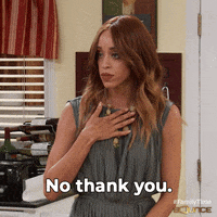 Sarcastic No Thank You GIF by Bounce