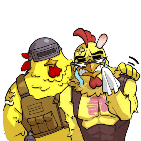 Chicken Pubgm Sticker by Official PUBG MOBILE