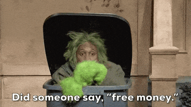 Free Money GIF by Saturday Night Live