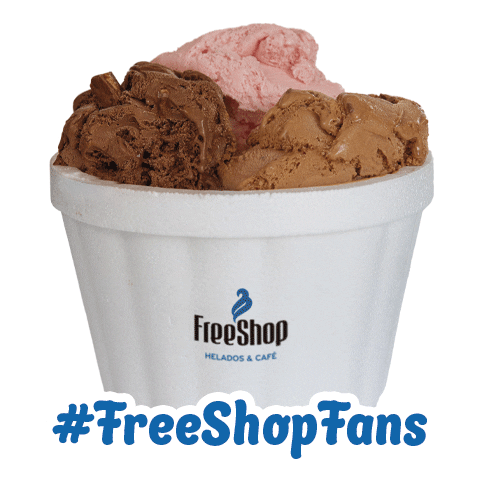 Free Shop Helados Sticker
