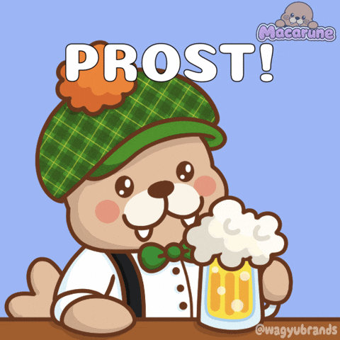 Beer Hall Drinking GIF by WagyuBrands