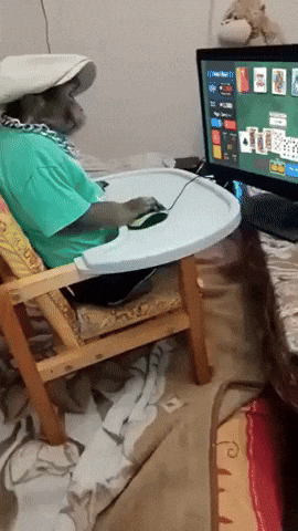 Monkey Playing GIF