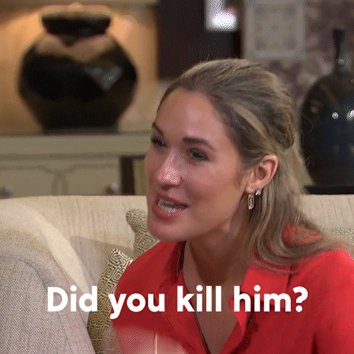 Kill Him What Did You Do GIF by The Bachelorette