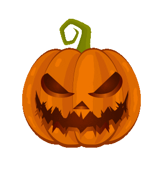 Halloween Pumpkin Sticker by janbarthauer