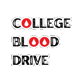 Blood Drive College Sticker by Lifeline Blood Services