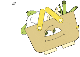 Shopping Fruit Sticker