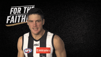 Collingwood Magpies Afl GIF by CollingwoodFC