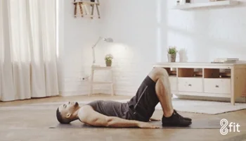Here Are 7 Exercises You Can Do at Home to Tone Your Body 15 fitness working out GIF by 8fit