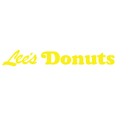 Lee's Donuts Sticker