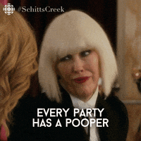 schitts creek party GIF by CBC