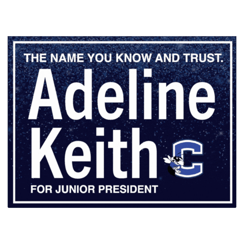 Adeline Keith Sticker by wettermarkkeith