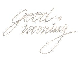 Good Morning Love Sticker