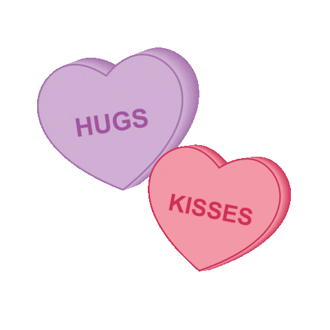 Valentines Day Hearts Sticker