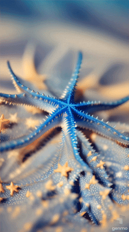 Sea Star Art GIF by alperdurmaz