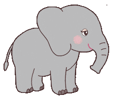 Africa Elephant Sticker by rico