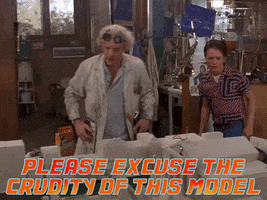 Doc Brown Model GIF by Back to the Future Trilogy