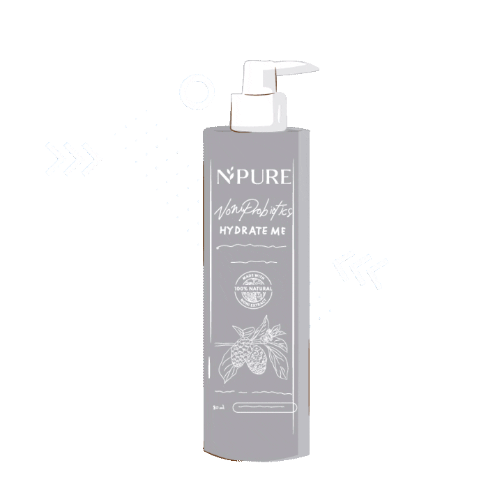 Body Lotion Skincare Sticker by npureofficial