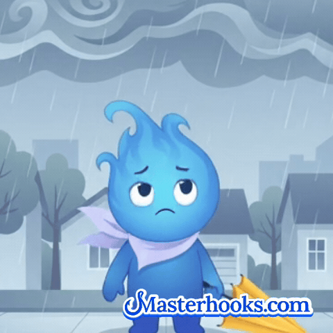 Raining Rainy Days GIF by Masterhooks