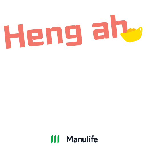 Dragon Pineapple Sticker by Manulife Singapore