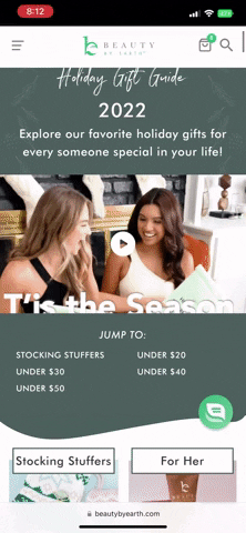 Gift Guide GIF by Beauty by Earth