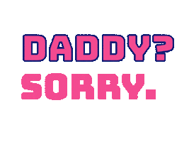 Sorry Text Sticker