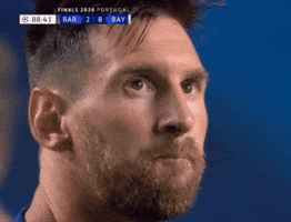 Bayern Munich Messi Crying GIF