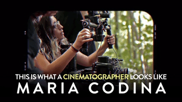 cinematographer maria codina GIF by This Is What A Film Director Looks Like