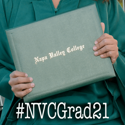 Graduation Nvc GIF by Napa Valley College