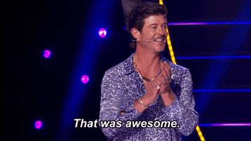 Awesome Robin Thicke GIF by The Masked Singer