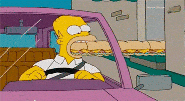 Hungry Homer Simpson GIF