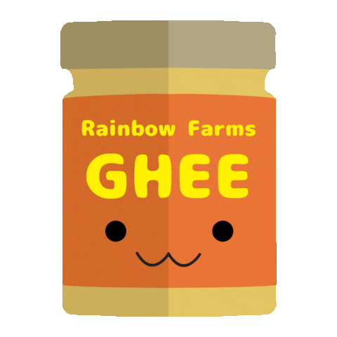 Ghee Sticker by Rainbow Farms for iOS & Android | GIPHY