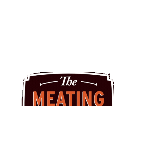 Meating Right Sticker by The Meating Place PDX
